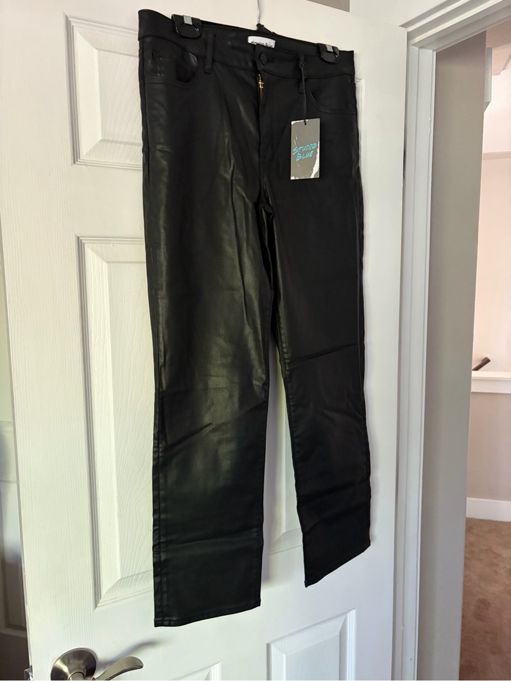 Women’s Faux Leather Pants